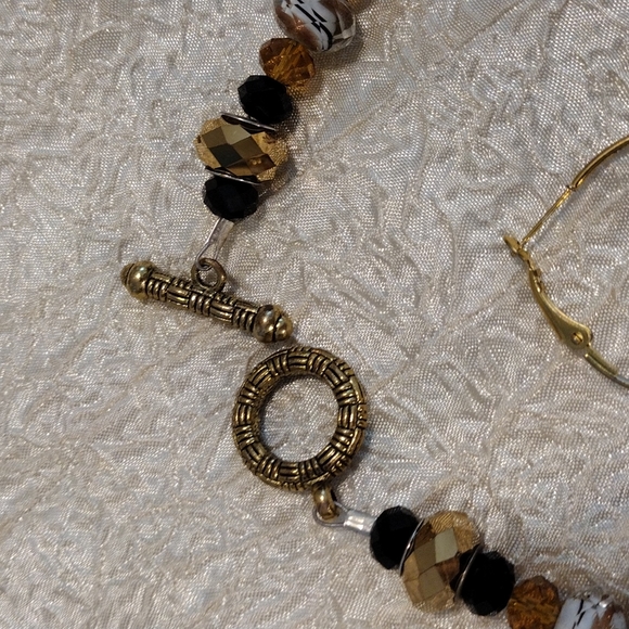 🌺 Murano Beads Necklace Set. - Picture 3 of 3